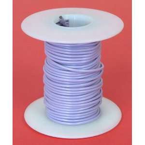  20 Ga. Purple Hook Up Wire, Solid 25 Electronics