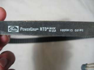 Gates PowerGrip HTD 8005M15 Curved Tooth Belt NEW Rubber Timing Belt 
