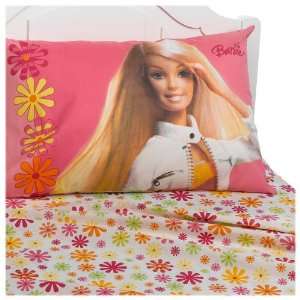  On the Move Barbie Standard Pillowcase, Pink