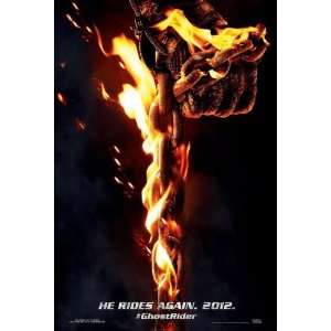 Ghost Rider 2  Spirit Of The Vengeance Advance Movie Poster Double 