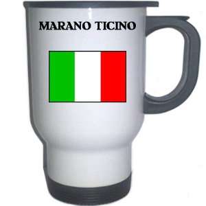  Italy (Italia)   MARANO TICINO White Stainless Steel Mug 