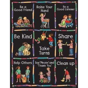   value Sw Manners Chart By Teacher Created Resources Toys & Games
