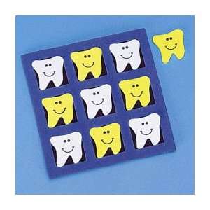  Foam Smiley Tic tac teeth Game 