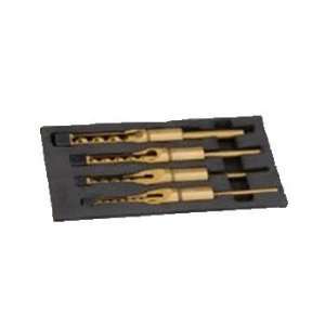  Delta 17 005 4 Piece Professional Mortising Chisel and Bit 