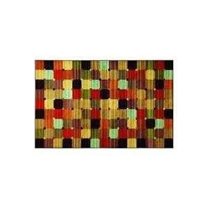  Quilted Squares Print Rug