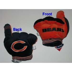  CHICAGO BEARS Fan Fun PLUSH #1 HAND with Team Logo 