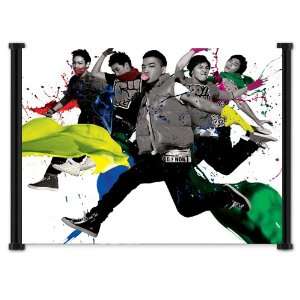  Big Bang Kpop Fabric Wall Scroll Poster (21x16) Inches 