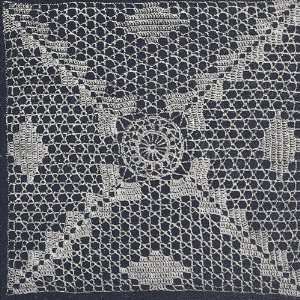  Vintage Crochet PATTERN to make   Waltz Time Design MOTIF 