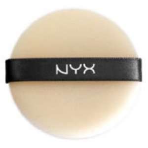  NYX Makeup Puff Sponge with Pouch PF18 Large Flocked Round 