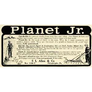   Allen Planet Jr. Harrow   Original Print Ad