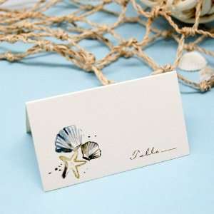  Themed Place Cards   Seashells