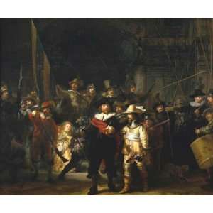  Rembrandt   The Night Watch   Hand Painted   Wall Art 