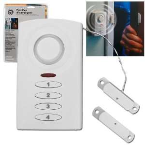  GE Magnetic Door Alarm Chime with Keypad Sports 