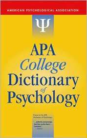   American Psychological Association Staff, Textbooks   