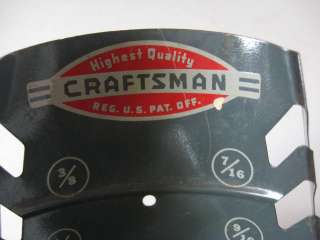 Vintage Craftsman Workshop Wall Mount Wrench Holders Hot Rod 