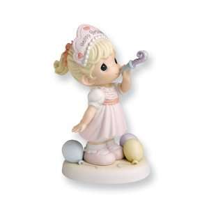   Moments Birthday Girl with Balloons Porcelain Figurine Jewelry