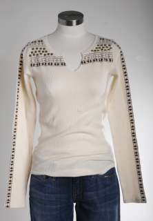   Brand Julia Studded Embroidered Thermal Shirt 617089697559  