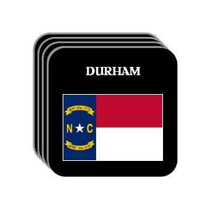  US State Flag   DURHAM, North Carolina (NC) Set of 4 Mini 
