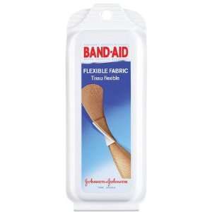 Band Aid Flexible Fabric Adhesive Bandages 8ct, Travel ct (Quantity of 