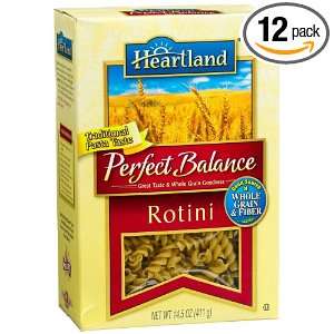 Heartland Perfect Balance Rotini (Whole Grain & Semolina Family Blend 