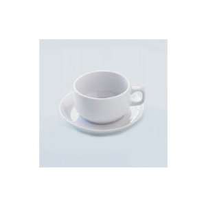  Bistro 9 oz. Cup and Saucer [Set of 4]