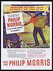 1947 Philip Morris Cigarettes Circus Ringmaster Clown H