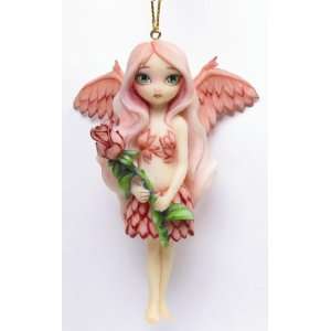  Strangelings Pale Rose Fairy Ornament 7399 By Jasmine 