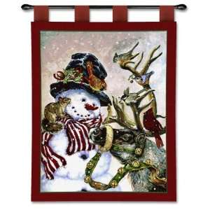  Snowman and Prancer by Donna Race, 26x34