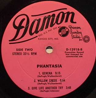 PHANTASIA 1971 PRIVATE PSYCH GARAGE LP 1 OF 25 TRIZO 50 RAINMAKERS 