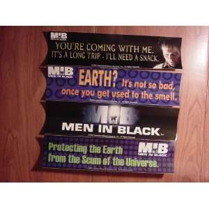  Men In Black/Alien Bumper Sticker Set 