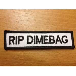  Black Label Society Patch RIP DIMEBAG Patches Iron On 4x 