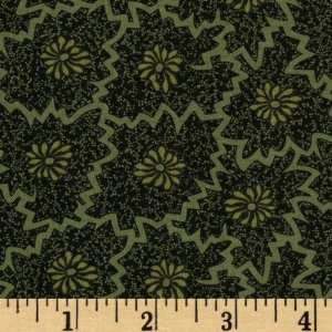 45 Wide Garden Club Forest Fabric By The Yard Arts 