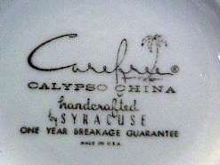 Syracuse Carefree Calypso China MONTEGO 5Cup Coffee Pot  