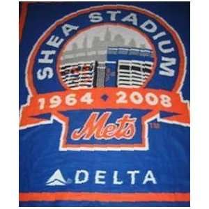  Shea Stadium Final Season New York Mets Fleece Blanket 