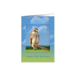 Birthday, 95th, Rough Legged Hawk Card Toys & Games