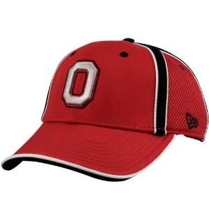 New Era Ohio State Buckeyes Scarlet Frankn Block Adjustable Hat