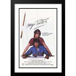 My Tutor 32x45 Framed and Double Matted Movie Poster   Style A   1983