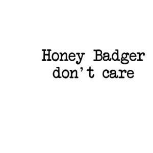 Honey Badger dont care Mug
