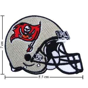  3pcs Tampa Bay Buccaneers Helmet Logo Embroidered Iron on 