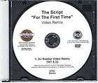 THE SCRIPT FOR THE FIRST TIME REMIX VIDEO PROMO DVD