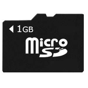 1GB MICRO SD MEMORY CARD FOR BLACKBERRY CURVE 8320 8330  