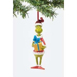  Grinch Christmas Grinch Holding Gift Ornament