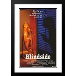 Blindside 32x45 Framed and Double Matted Movie Poster   Style A   1986