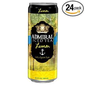 Hansen Beverage Company Admiral, Lemon Black Tea, 24 Ounce (Pack of 24 