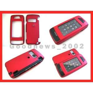 VERIZON VOYAGER LG VX10000 RUBBERIZED COVER CASE RED