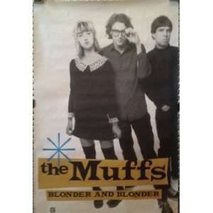  The Muffs Blonder And Blonder poster 