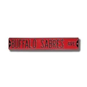 Buffalo Sabres Avenue Sign 6 x 36 NHL Hockey Street Sign  