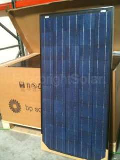 195 Watt BP Solar Panels, Brand New Grade A, UL CEC SX3195B, 50 