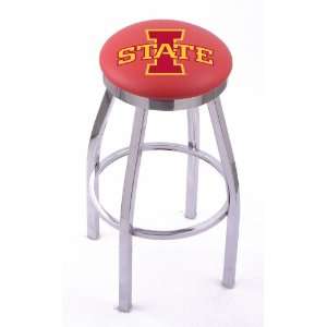   bar stool with Chrome, solid welded base by Holland Bar Stool Company