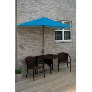   Blue Sunbrella Set (Blue / Java) (See Description) Patio, Lawn